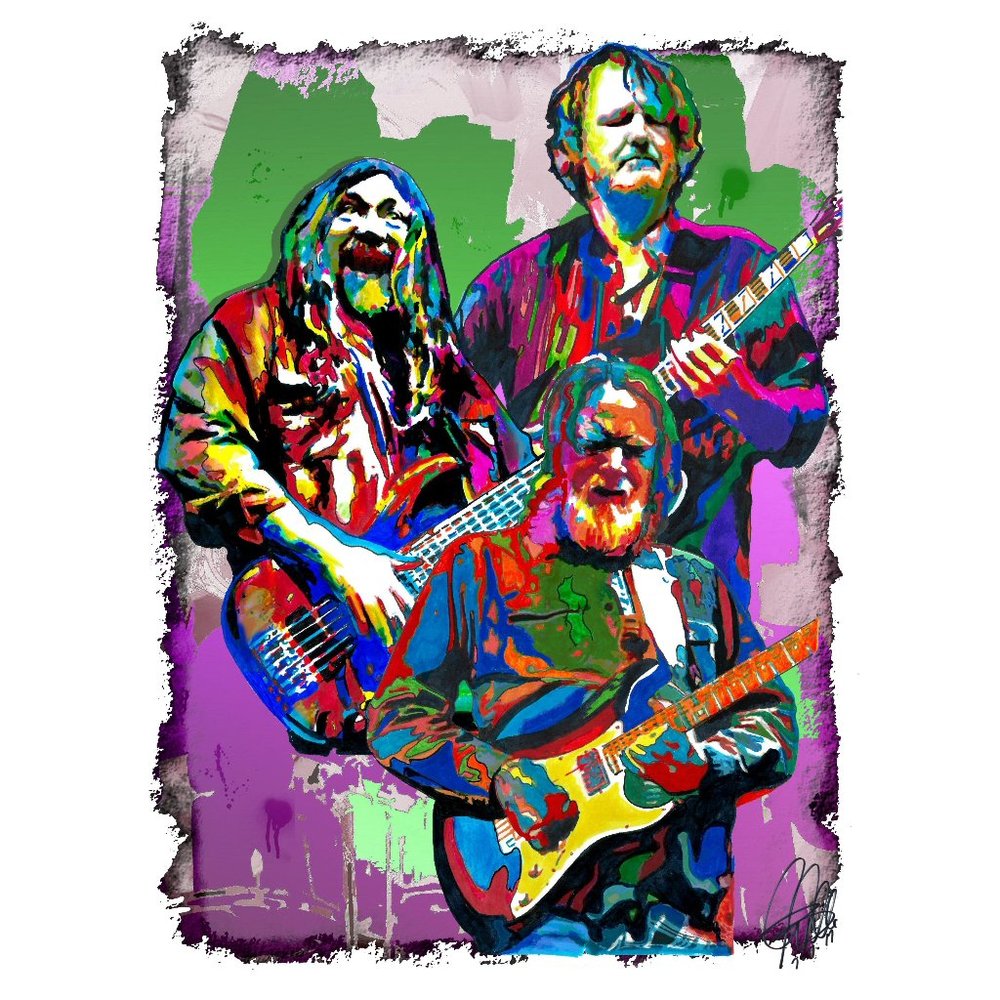Widespread Panic Rock Music Poster Print Wall Art 18x24